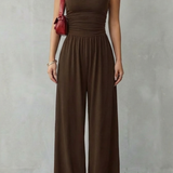Lunarra – Double strap fit – Wide-leg jumpsuit
