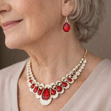 CONJUNTO MAEVINA CRIMSELLE JOYAS