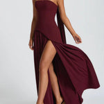 Maliyah Maxi Dress - Cherry Lacquer