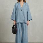 Morvella – Relaxed wrap silhouette – Two piece set