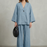Morvella – Relaxed wrap silhouette – Two piece set