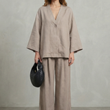 Morvella – Relaxed wrap silhouette – Two piece set