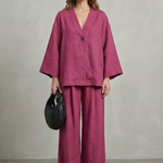 Morvella – Relaxed wrap silhouette – Two piece set