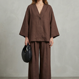 Morvella – Relaxed wrap silhouette – Two piece set