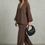 Morvella – Relaxed wrap silhouette – Two piece set