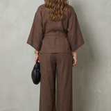 Morvella – Relaxed wrap silhouette – Two piece set