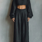 Noiréva – Off shoulder flowy silhouette – Two piece set