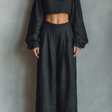 Noiréva – Off shoulder flowy silhouette – Two piece set