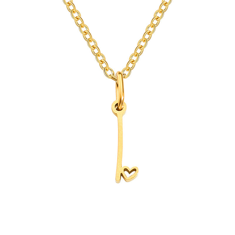 COLLAR CORAZÓN INITIALE | ORO