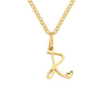 COLLAR CORAZÓN INITIALE | ORO