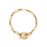 PULSERA MAILLON BARRETTE EN T | ORO