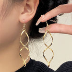 PENDIENTES SPIRALE COLGANTE | ORO