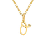 COLLAR CORAZÓN INITIALE | ORO