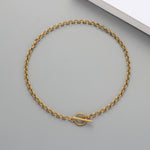 COLLAR UNITÉ CADENA | ORO