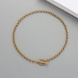 COLLAR UNITÉ CADENA | ORO