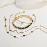 CONJUNTO DE PULSERAS | ORO