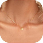 COLLAR AMOR LETTRE INITIALE | ORO