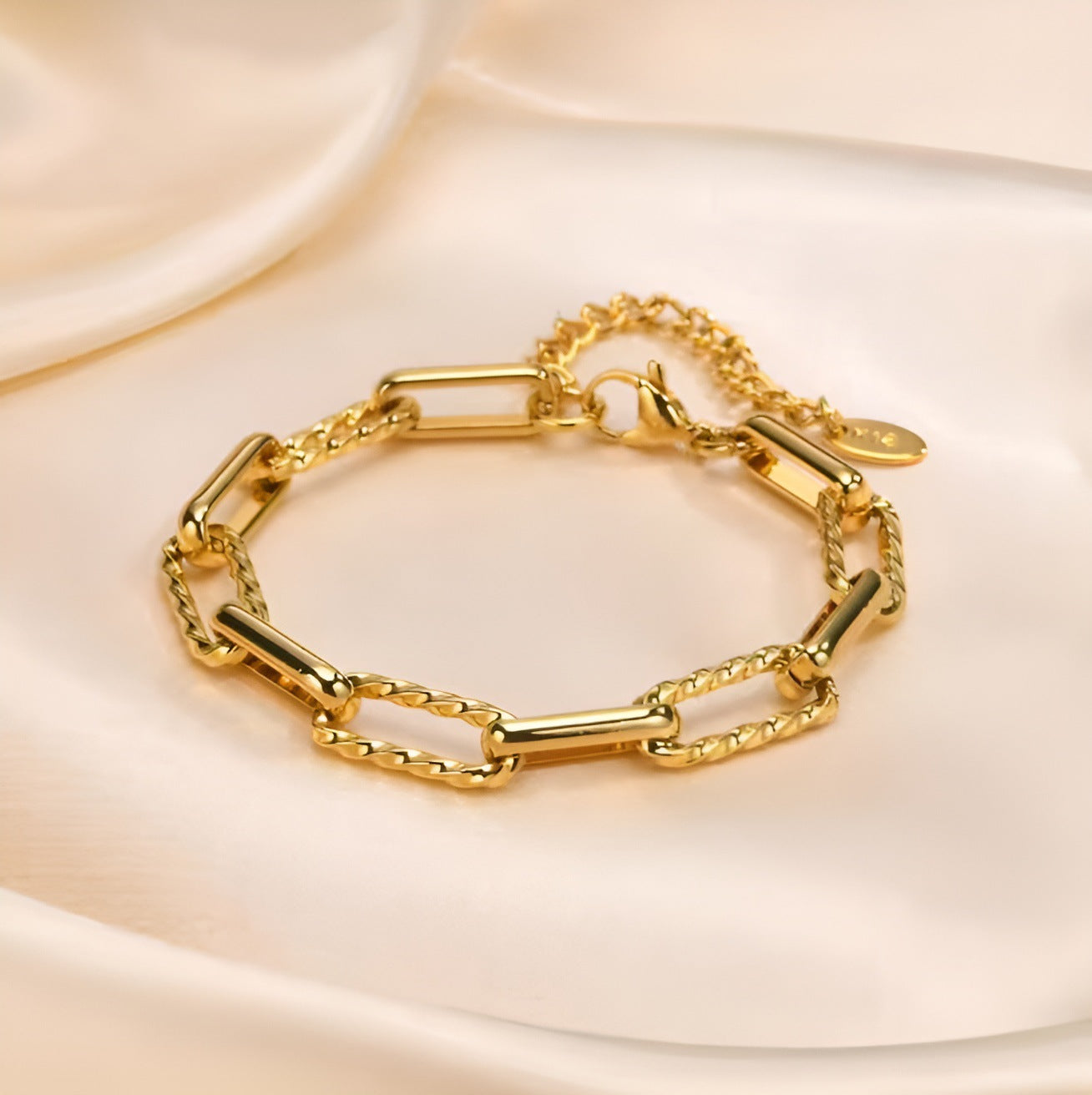 PULSERA IMPOSANT MAILLON LORIELLE | ORO