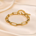 PULSERA IMPOSANT MAILLON LORIELLE | ORO