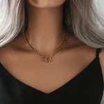 COLLAR UNITÉ CADENA | ORO