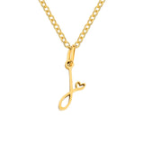 COLLAR CORAZÓN INITIALE | ORO