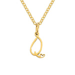 COLLAR CORAZÓN INITIALE | ORO