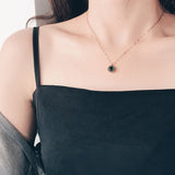 COLLAR ESMERALDA DIAL | ORO