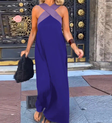 DELPHINE | DRESS WITH CROSSED CUT