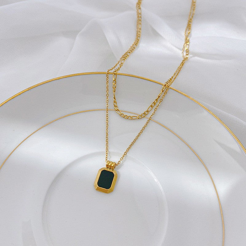 COLLAR CALYNNA MARVELLE SUPERPUESTO | ORO