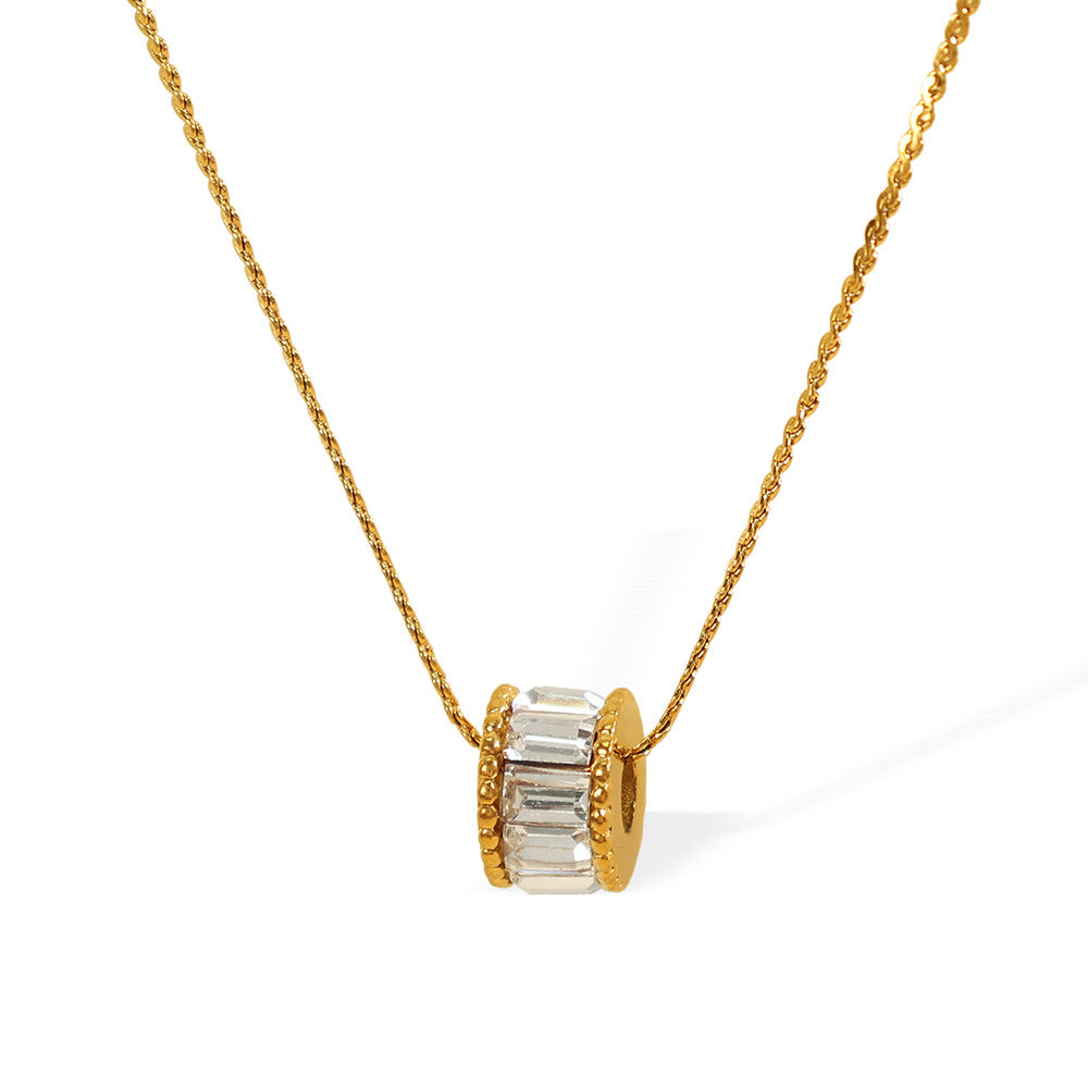 COLLAR ELYNA POLI BARILLET | ORO