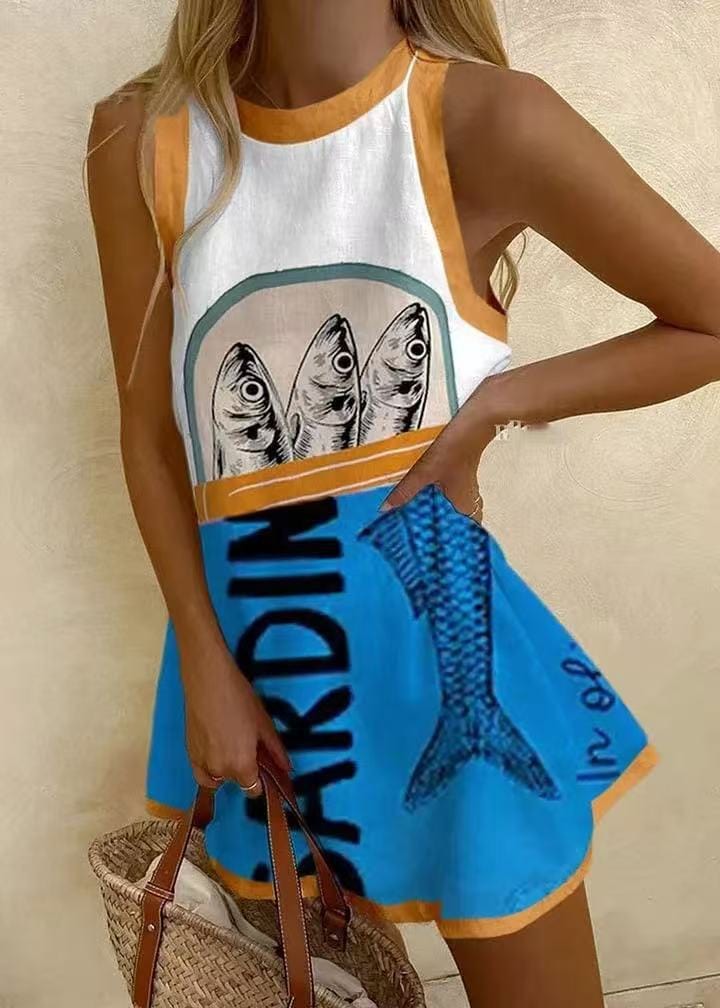 Vestido Mini De Lino – Ligereza Y Gracia