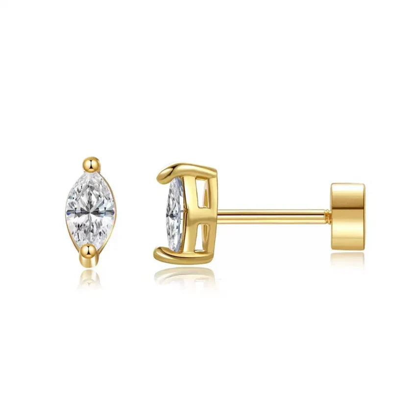 PENDIENTES POIRE TAILLE | ORO