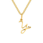 COLLAR CORAZÓN INITIALE | ORO