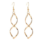 PENDIENTES SPIRALE COLGANTE | ORO