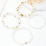 CONJUNTO ELEGANTE PERLA PULSERA
