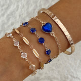 CONJUNTO AVELINE NORTHBLUE PULSERA | ORO