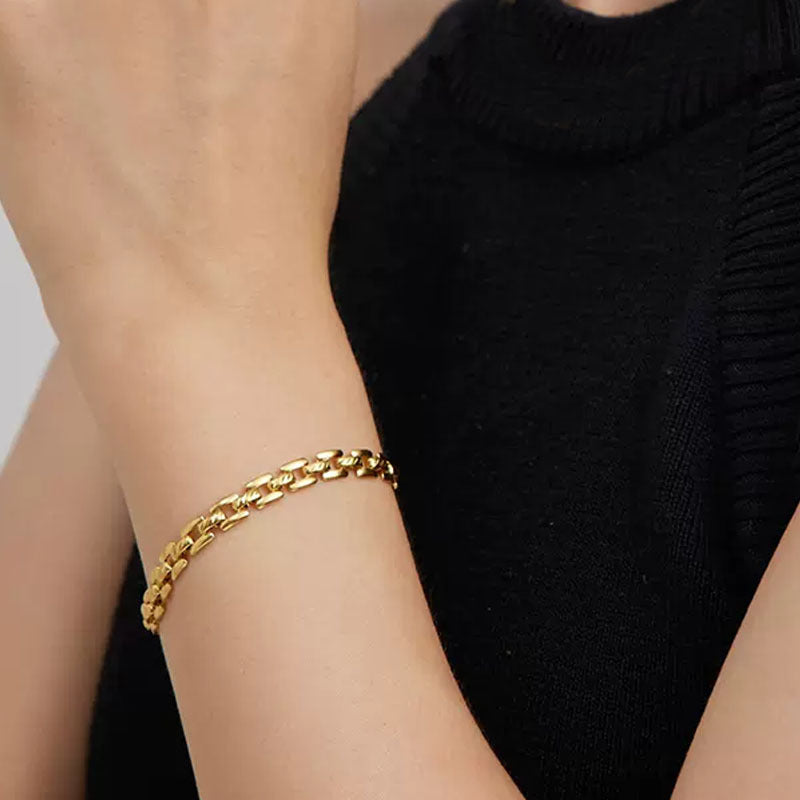 PULSERA MONTRE CADENA | ORO