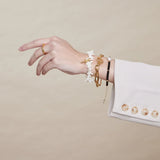 PULSERA MAILLON BARRETTE EN T | ORO