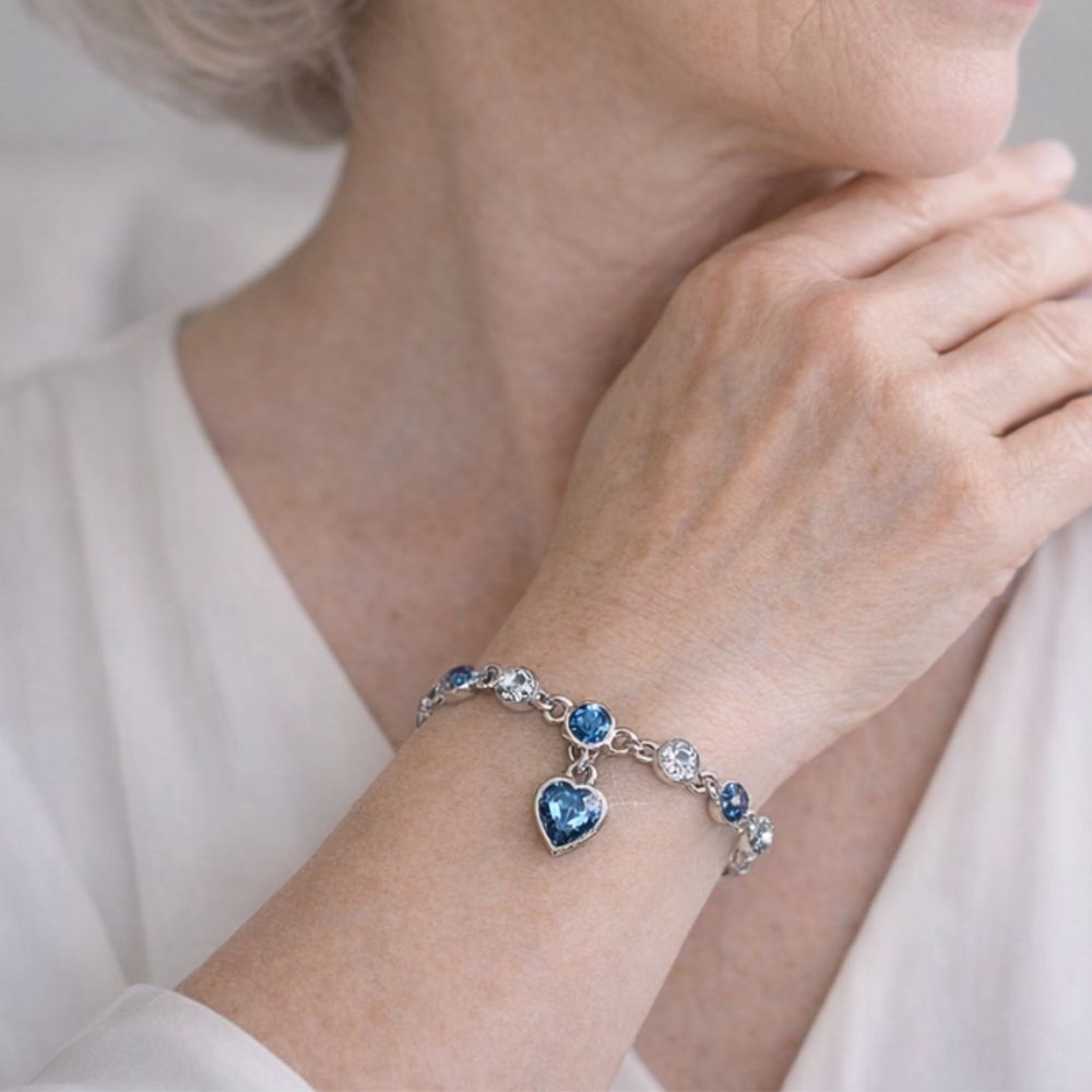 PULSERA OCÉAN CORAZÓN LUMINOSO