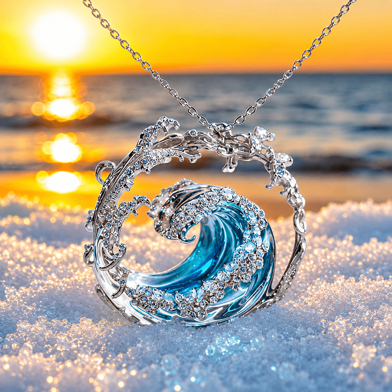 COLLIER ARGENTÉE