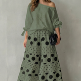 Polviera – Playful polka flow – Two piece set