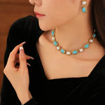 PARURE ANTIQUE TURQUOISE