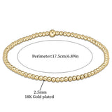 PULSERA CHIC 18K ORO TURQUESA PERLÉ