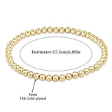 PULSERA CHIC 18K ORO TURQUESA PERLÉ