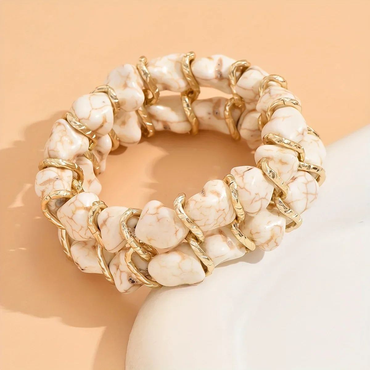 BRACELET TRESSÉE TURQUOISE