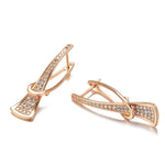PENDIENTES RADIEUX RANGS CRISTAL | ORO