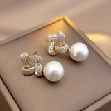PENDIENTES CRISTAL MAILLON PERLA GOTA