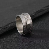 ANILLO VINTAGE ANTI-STRESS FINO ORO & PLATA