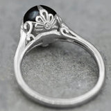 ANILLO ART DECO PERLA SOLITAIRE ORO