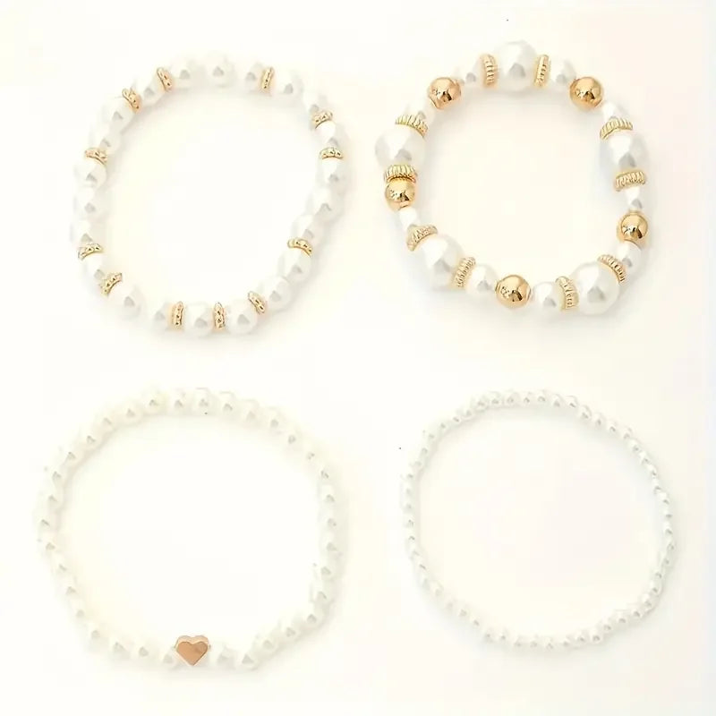 PULSERA AUDACIEUX ORO ORNÉ PERLA APILABLE